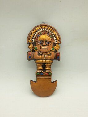 Vintage Inca Tumi Knife Wall Hanging